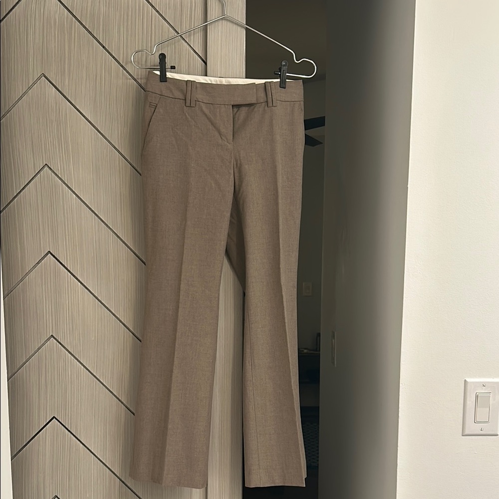 Ann Taylor LOFT - Stylish Tan Dress Pants